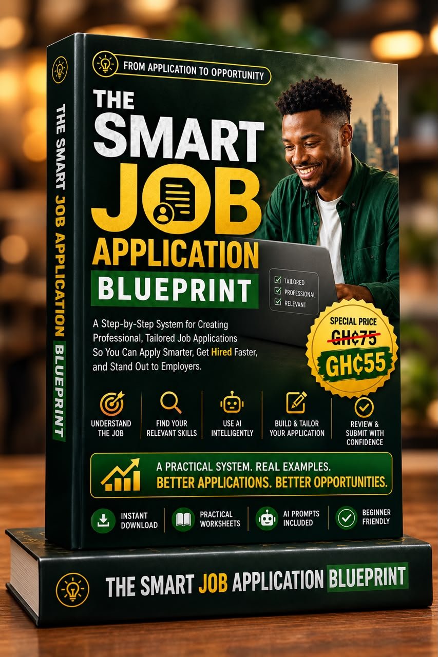 The Smart Job Application Blueprint ebook cover
